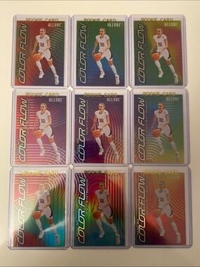 Cameron Brink Allure Macro Color Flow Set Complete CF1-CF9 Basketball